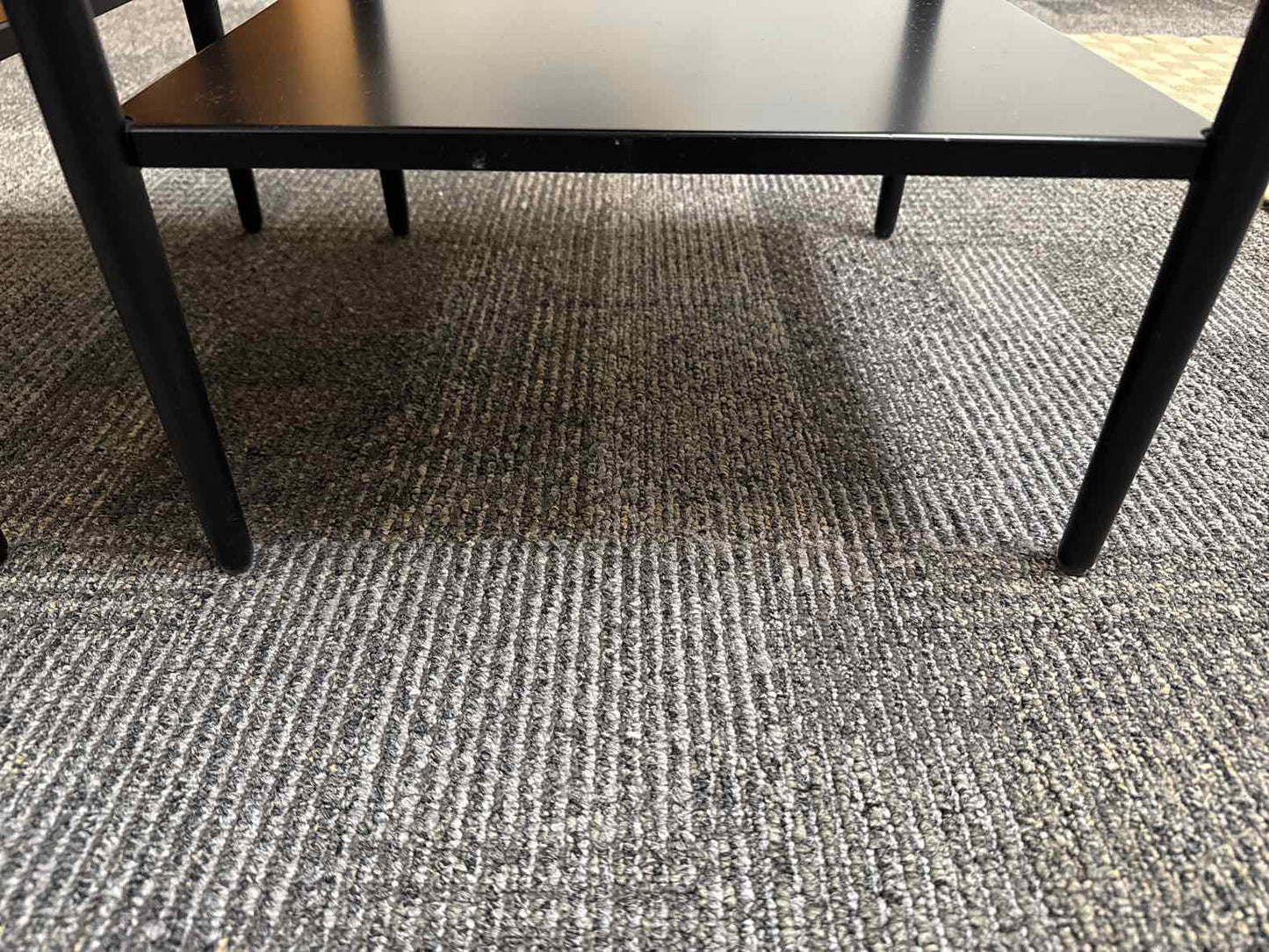 Pair Of West Elm 'Metalwork' Mini Nightstands