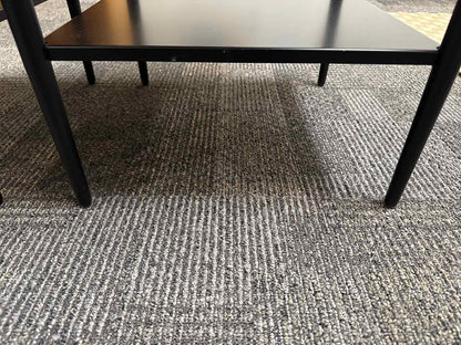 Pair Of West Elm 'Metalwork' Mini Nightstands