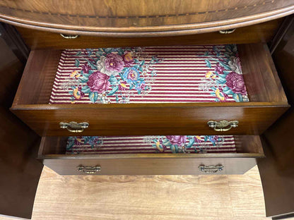 B. Altman & Co. Anqitue Walnut Demilune