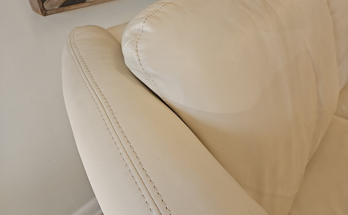 Palliser 3-Seat Leather Sofa