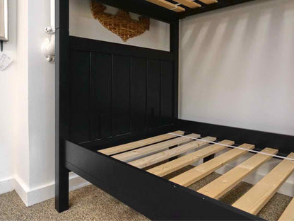 Pottery Barn Midnight Blue/Black Bunkbed with Ladder