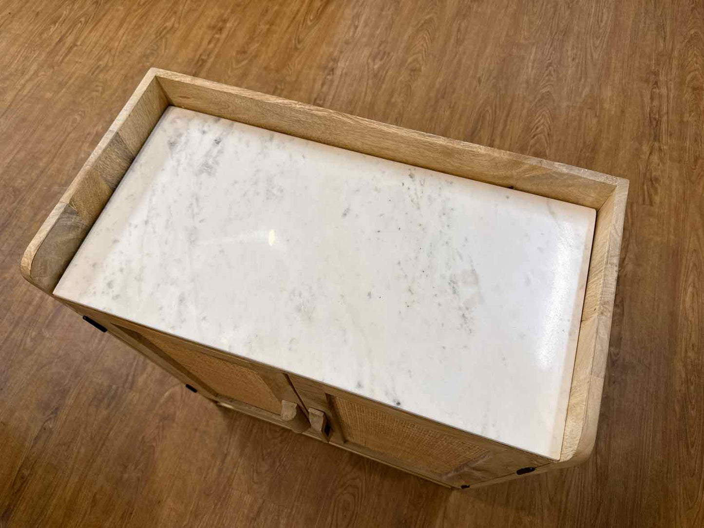 Powell 'Janie' Rattan Bar Cabinet