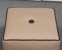 Pair of than Allen Square Ottomans