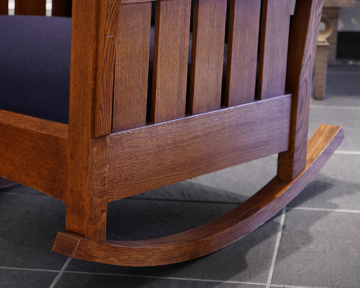 Stickley Rocker w/ Ottoman