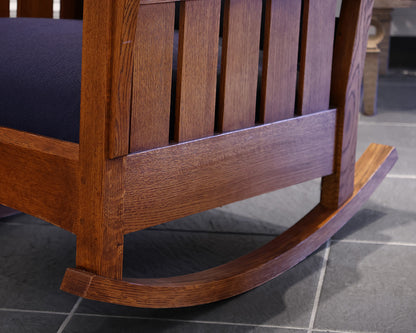 Stickley Rocker w/ Ottoman