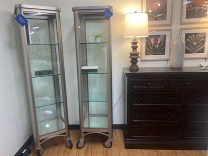Ethan Allen 'Radius' Curio Cabinet