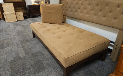 Portico Tufted Suede Daybed