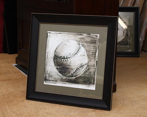 Framed Print: Varsity Baseball