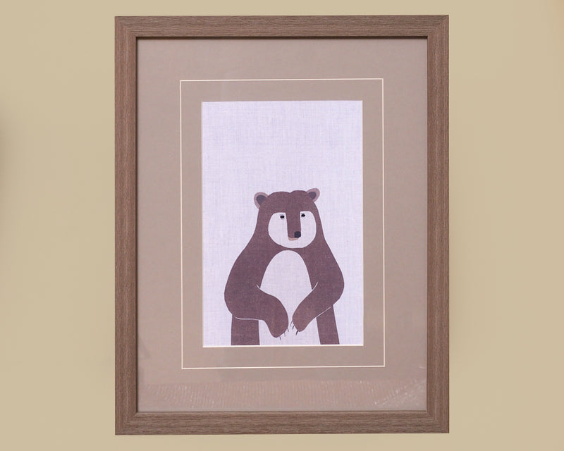 Brown Bear Framed Art
