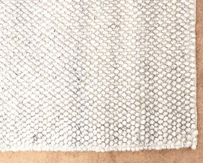 Safavieh Natural Silver 80% Wool & 20% Cotton  3'x 5' Area Rug