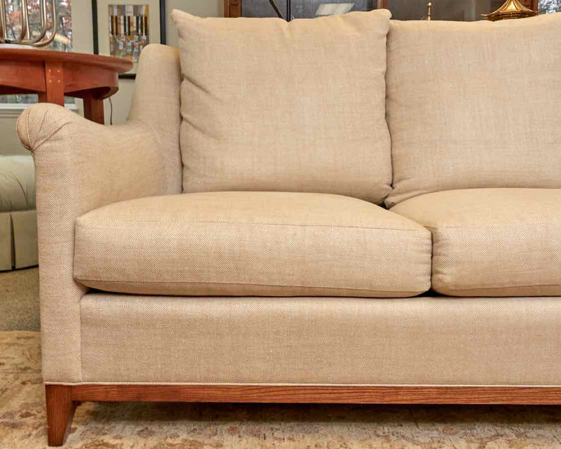 Hickory Chair 'Jules' Sofa in Oatmeal