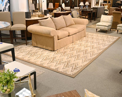 Stark Area Rug in Brown Multi-toned