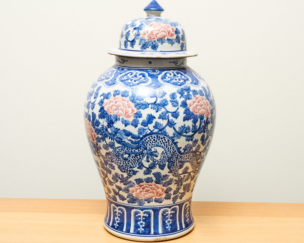 Dragon Temple Jar