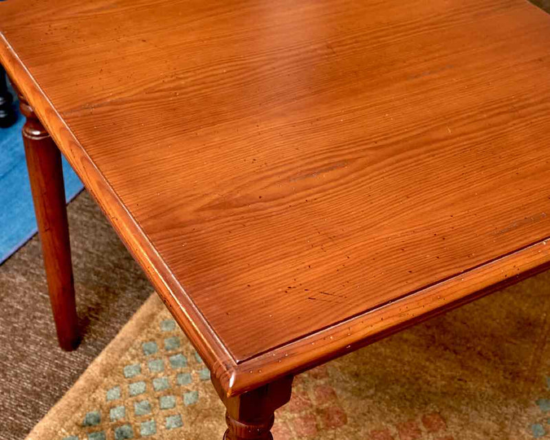 Cherry Side Table With Turned Legs