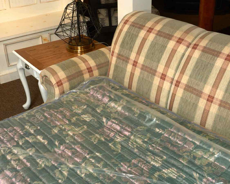 Broyhill Queen 3 Cushion Sleeper Sofa with Skirted Base