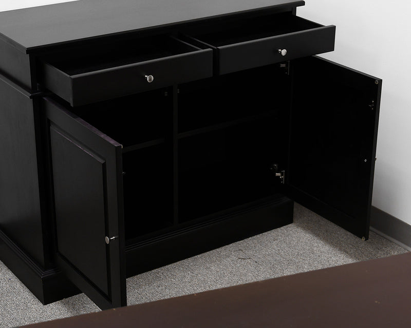 Canadel Buffet with Black Matte Finish