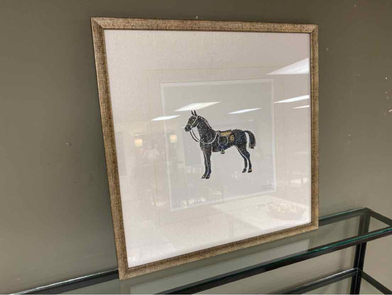 Framed Print:  "Equestrian IV"