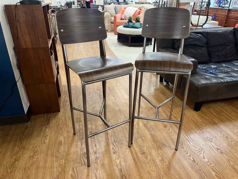 Pair of Industry West Bar Stools