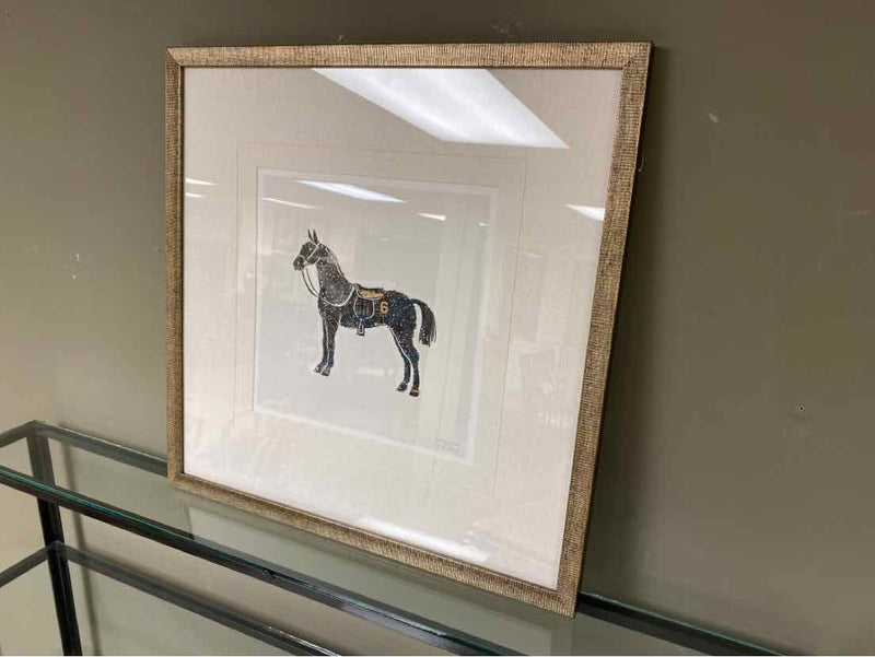 Framed Print:  "Equestrian IV"