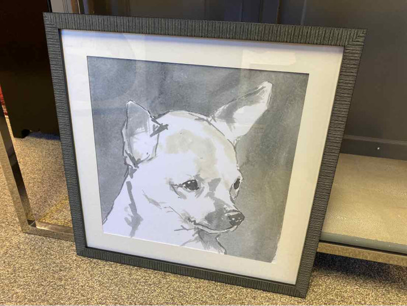 Framed Print:  "Modern Dog III"