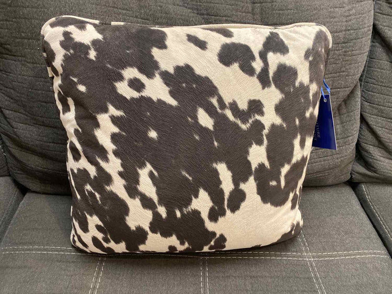 Black and White Cow Pillow
