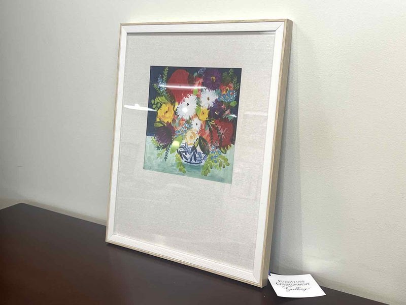 Framed Print: "Summer Bouquet I"
