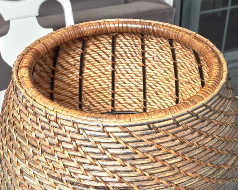 Natural Fiber Basket Decor