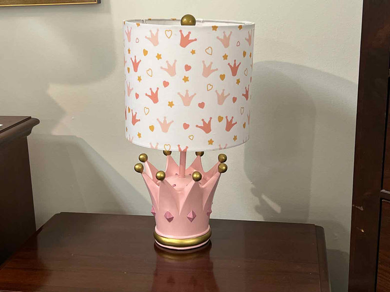 Princess Crown Table Lamps