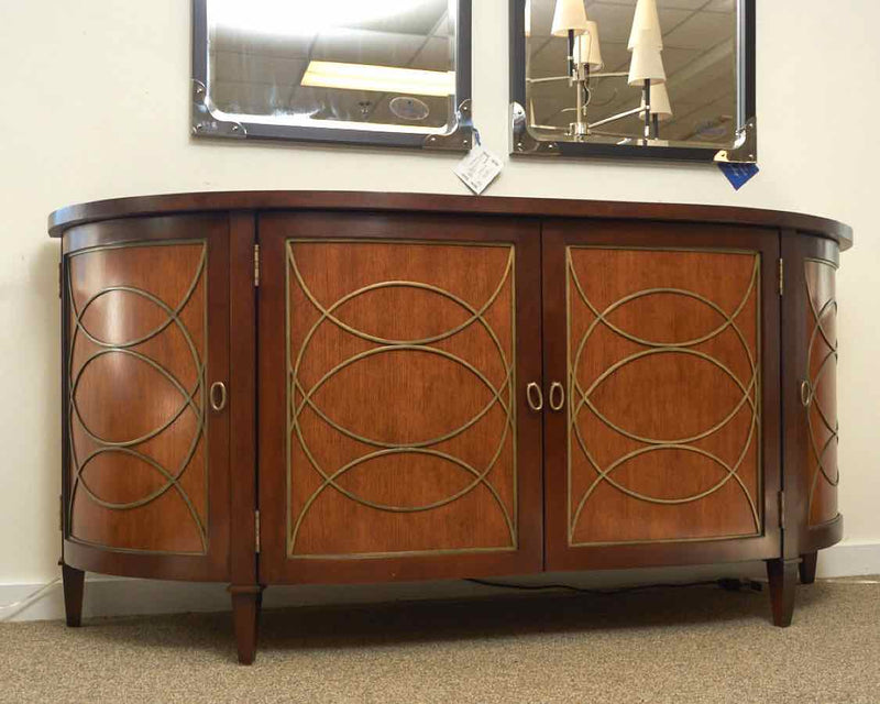 Hickory Chair "Atelier Duchamp" Demilune Sideboard
