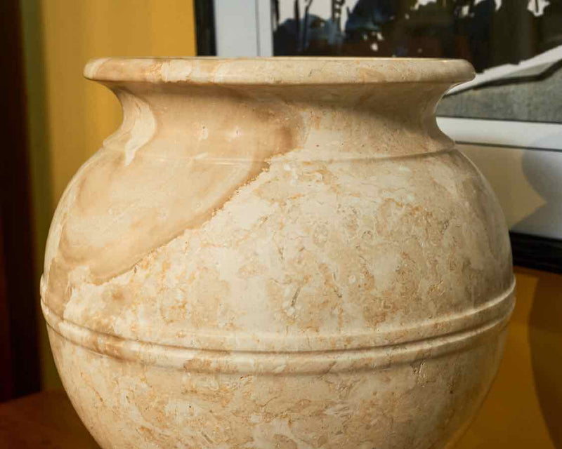 Solid Onyx Urn With Lid