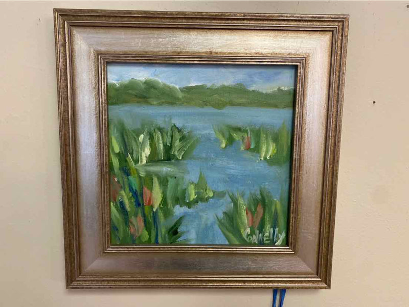 Original Oil Painting:  "Marshscape II" by Cheryl Connelly