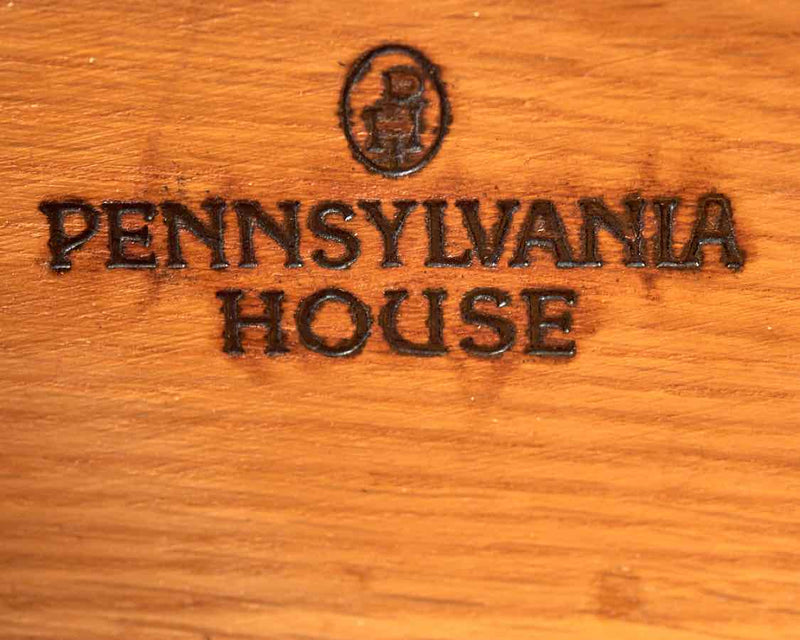 Pennsylvania House Cherry  1 Drawer& Shelf White Finish  Side Table