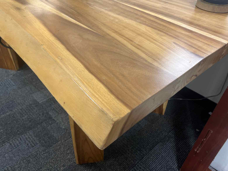 Live Edge Wooden Desk
