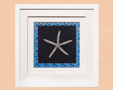 Star Fish II In White Shadow Box Frame & Triple Matt