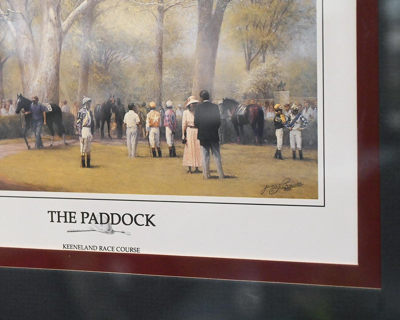 Framed Print:  "The Paddock"