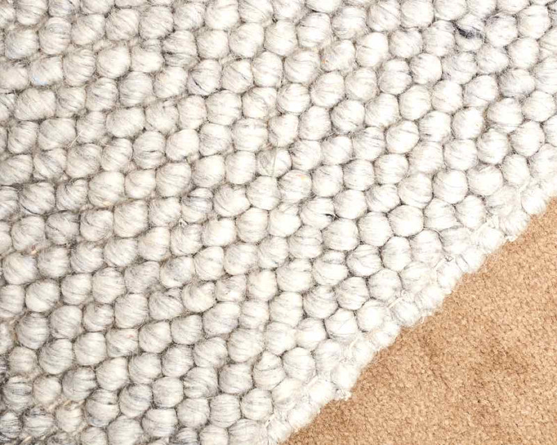 Safavieh Natural Silver 80% Wool & 20% Cotton  3'x 5' Area Rug