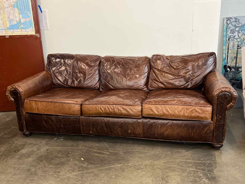 Brompton Leather Sofa