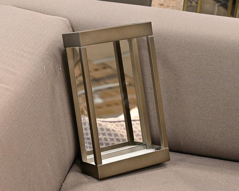 Boyd Lighting Mirrored Sconce in Bronze Finish