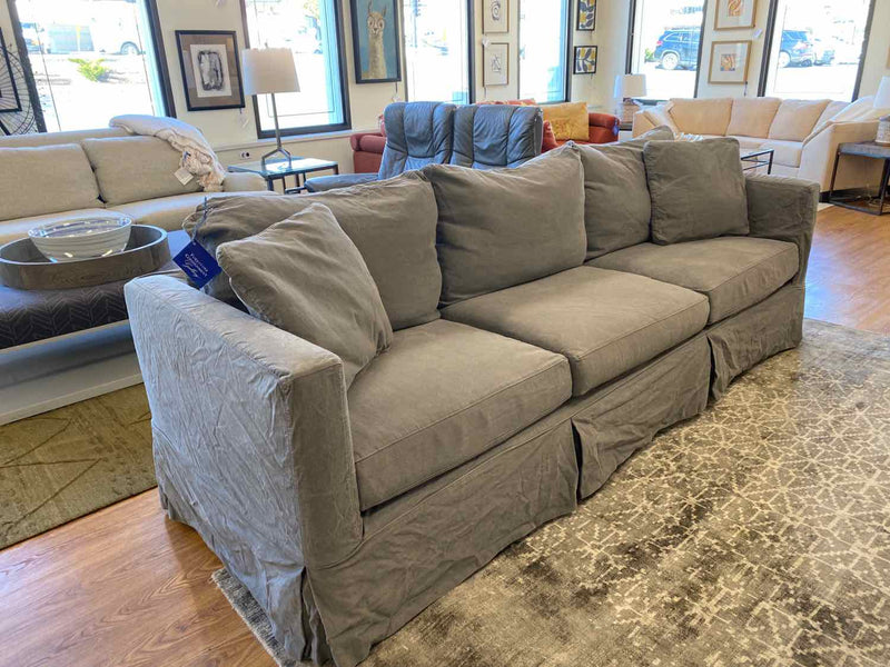Crate & Barrel 'Willow' Slipcovered Sofa
