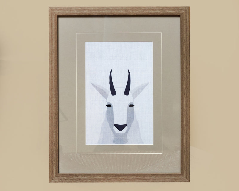 Mountain Goat Framed Art