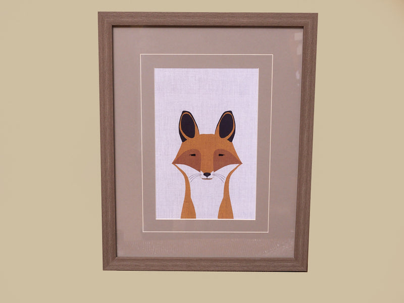 Foxy Framed Art