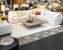 Crate & Barrel Ivory Shag Area Rug