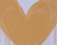 Framed Art Big Hearted Yellow 13189