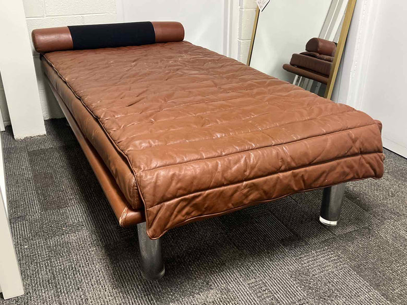 Leather Mid-Century Daybed