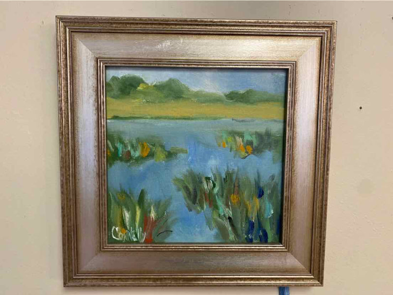 Original Oil Painting:  "Marshscape I" by Cheryl Connelly